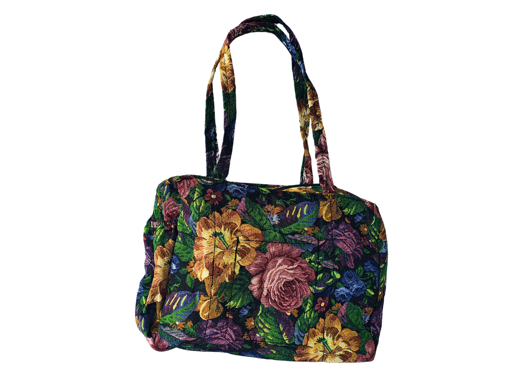  Colorful Floral Pattern Handbag