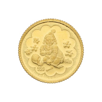 22Kt (916) 10GM Krishna Gold Coin