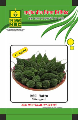 NSC Bitter gourd Nattu, 25 gm Hybrid seed pouch