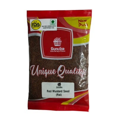 Gunvika Whole Raw Rai Small | Choti Rai - 100 gm