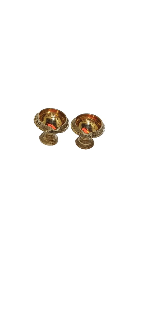 Brass Diyas ( PACK OF 2)