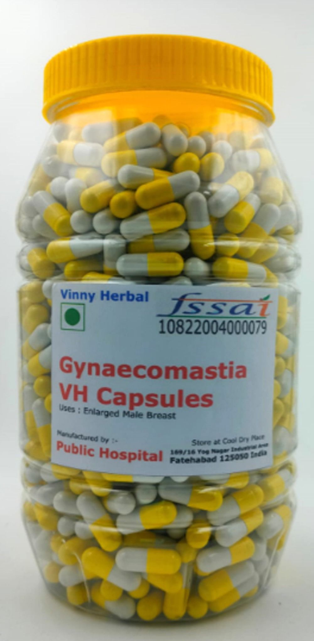 Gynaecomastia VH Herbal Supplement Capsules