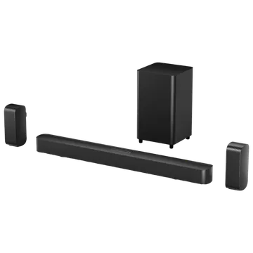 Croma 400W Bluetooth Soundbar with Remote (Dolby Audio, 5.1 Channel, Black)