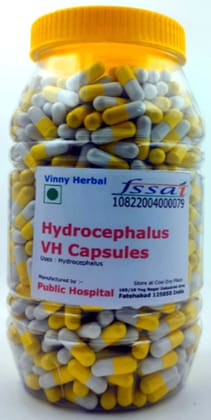 Hydrocephalus VH Herbal Supplement Capsules 600 Caps Jar