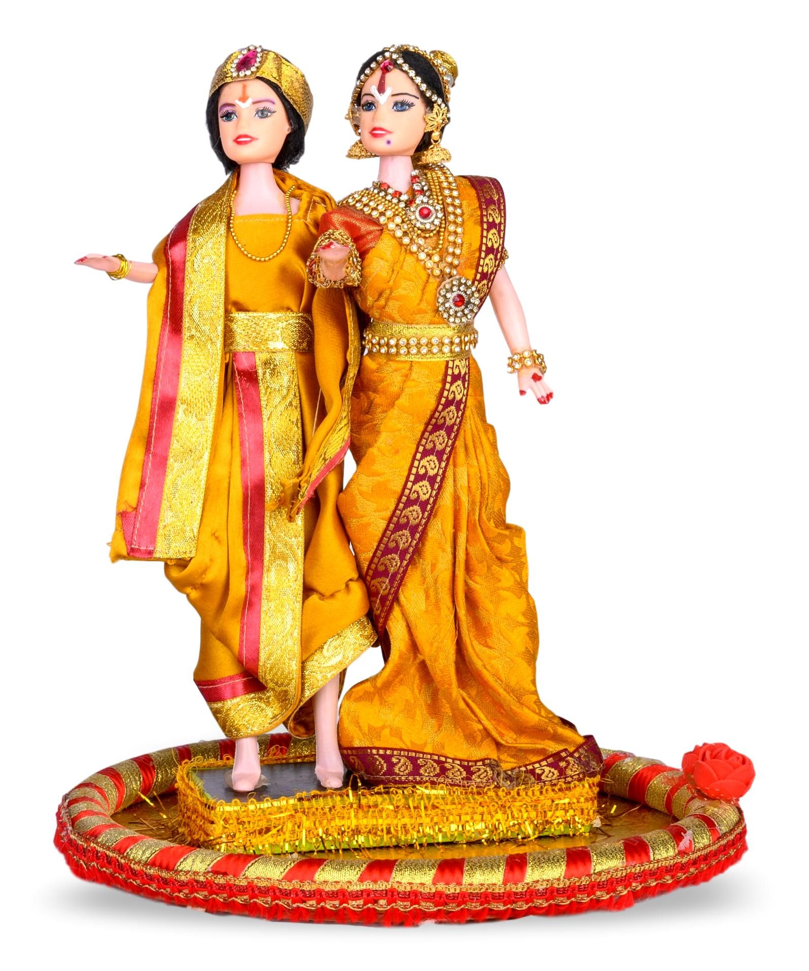  Indian Traditional Couple Showpiece for Home Decor