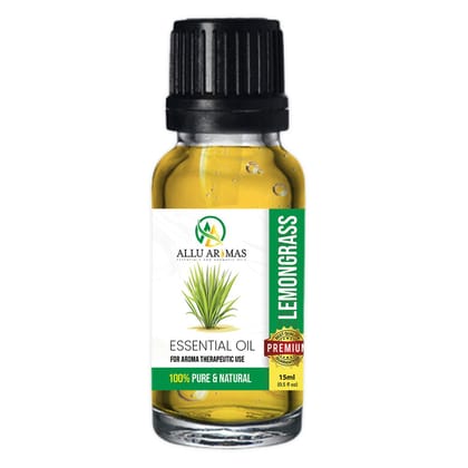 Allu Aroma Lemongrass and Tulasi Essential Oil | 10ML