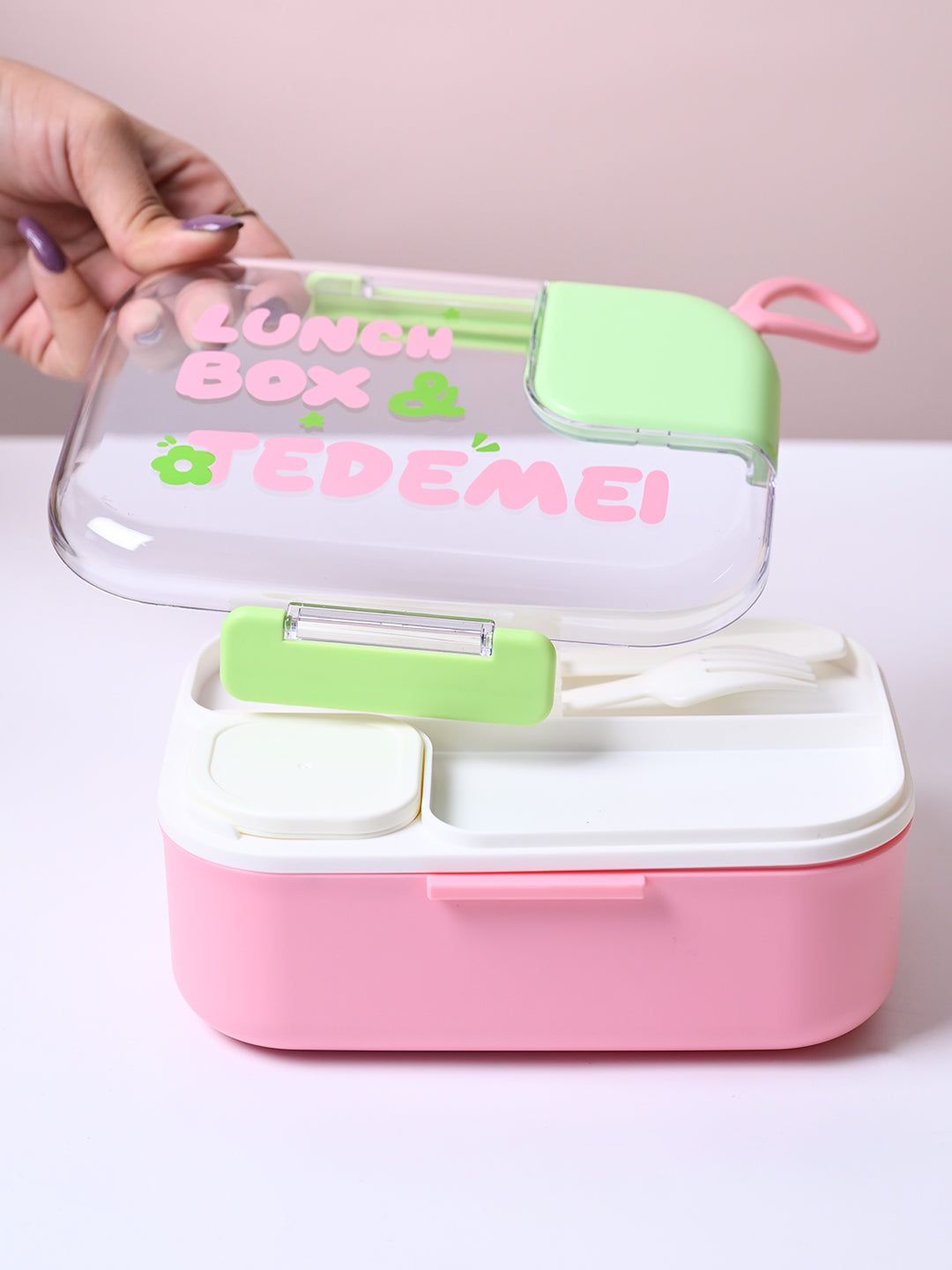 Multi-Color Lunch Box Set - Playful and Practical