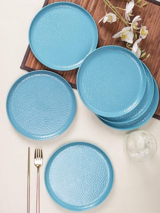 Melamine Round Quarter Plate (Set of 6)