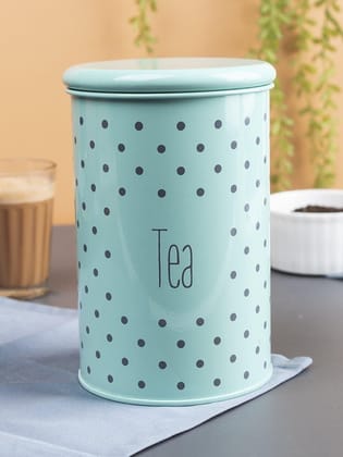 Tea Jar with Lid - (Green, 900mL)