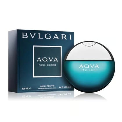 Bvlgari Aqva Pour Homme EDT 100ml Perfume Spray for Men - Aquatic Woody Scent