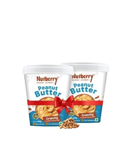 PEANUT BUTTER CRUNCHY 500gm + PEANUT BUTTER CRUNCHY 500gm