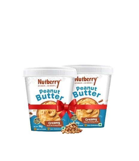 PEANUT BUTTER CREAMY 1KG + PEANUT BUTTER CREAMY 1KG