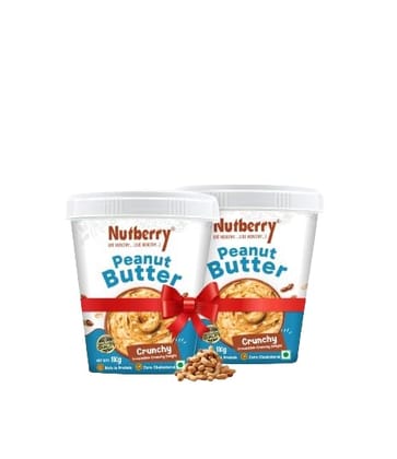 PEANUT BUTTER CRUNCHY 1KG + PEANUT BUTTER CRUNCHY 1KG