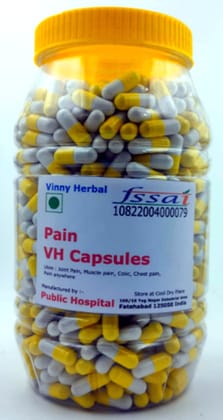 Pain VH Herbal Supplement Capsules 600 caps Jar