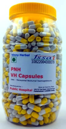 PNH VH Herbal Supplement Capsules 600 Caps Jar