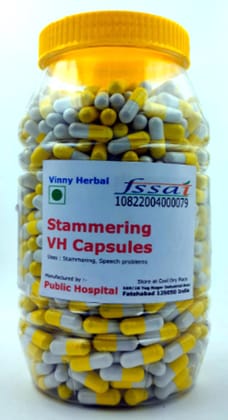 Stammering VH Herbal Supplement Capsules