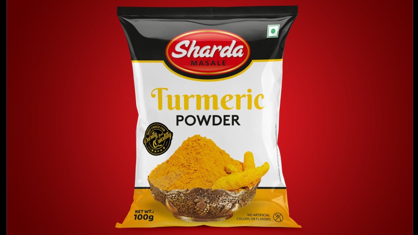 Sharda Masale Turmeric Powder 100g