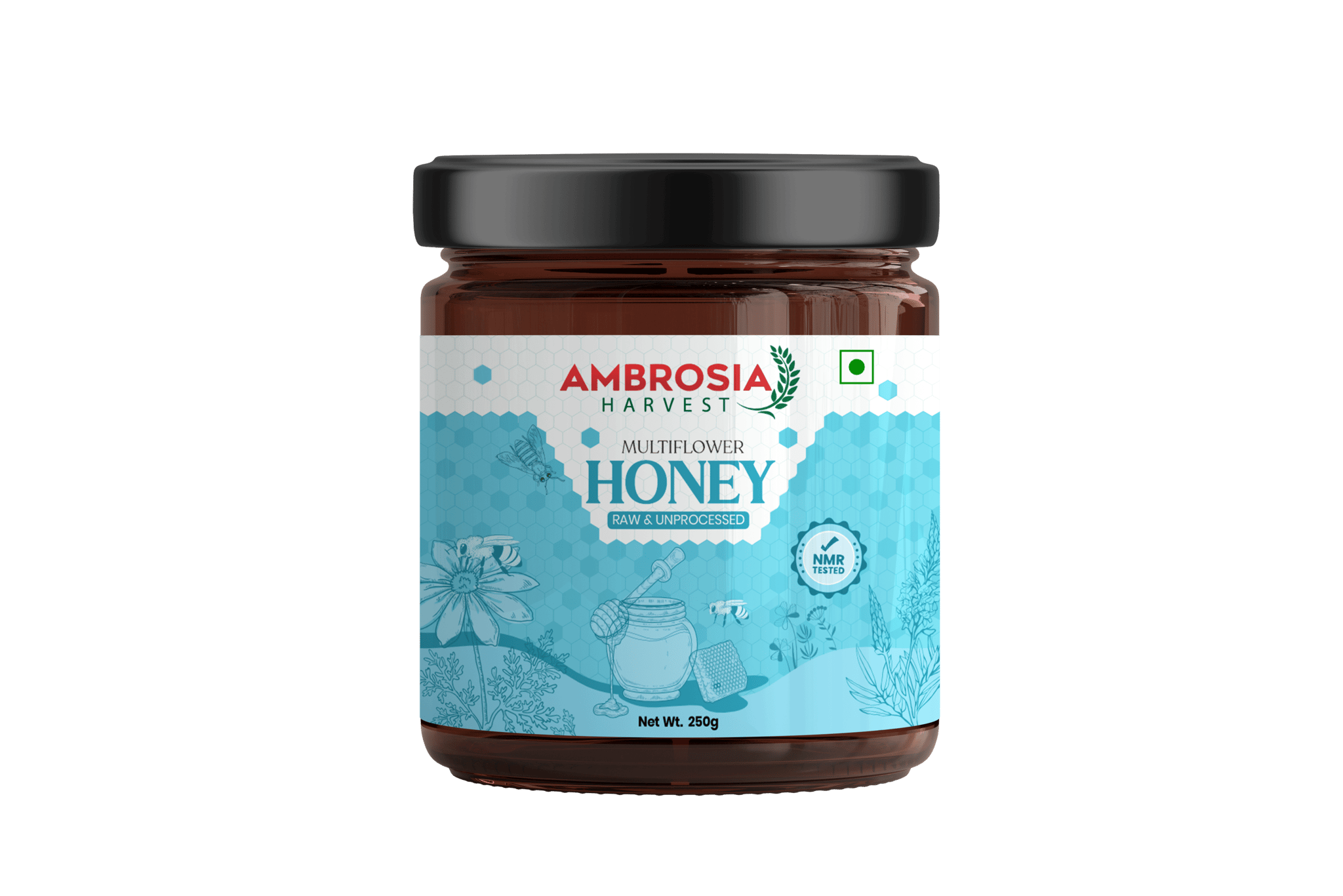 Multi-Flower Honey 250g (Raw & Unprocessed)