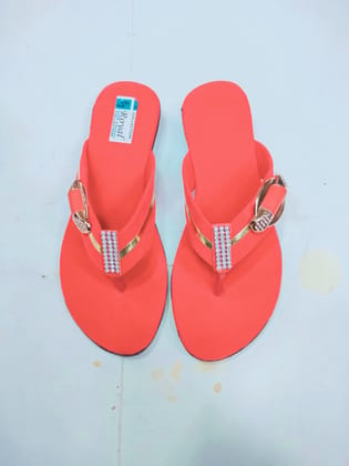 Women's Fashionable Red Flats   1 set (5 pc-  IND-5, IND-6, IND-7, IND-8, IND-9)