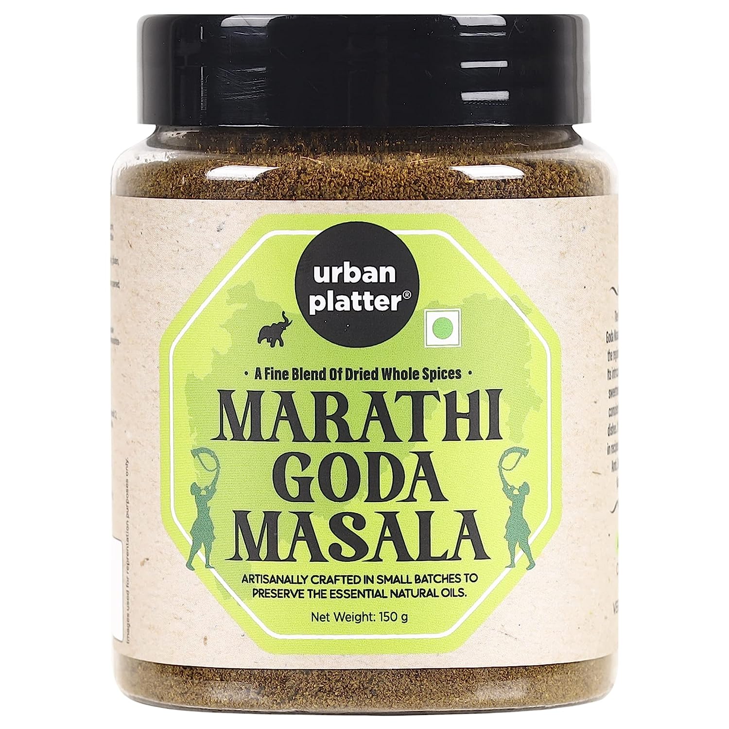 Urban Platter Marathi Goda Masala, 150g [Artisanally crafted | Natural Oils Preserved | Add to gravies, sabjis, curries]