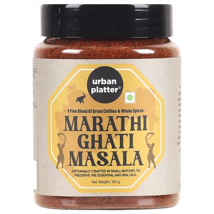 Urban Platter Marathi Ghati Masala, 150g [Artisanally crafted premium quality | Natural Oils Preserved | Add to gravies, sabjis, curries]