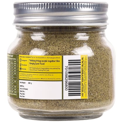 Urban Platter Oregano Seasoning with Sea Salt & Sesame, 250g (Greek Sea Salt, Mediterranean Herb, Season Vegetables)