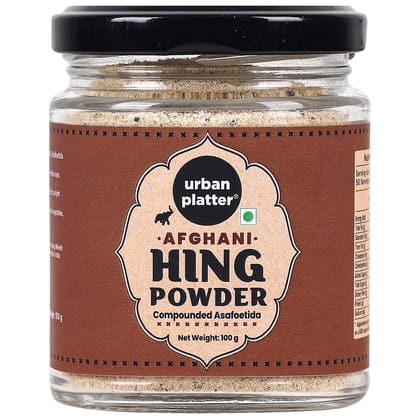 Urban Platter Hing Powder, 100g [Compounded Asafoetida | Spice | Savoury & Umami Flavour | Add to dals, vegetables, gravies)