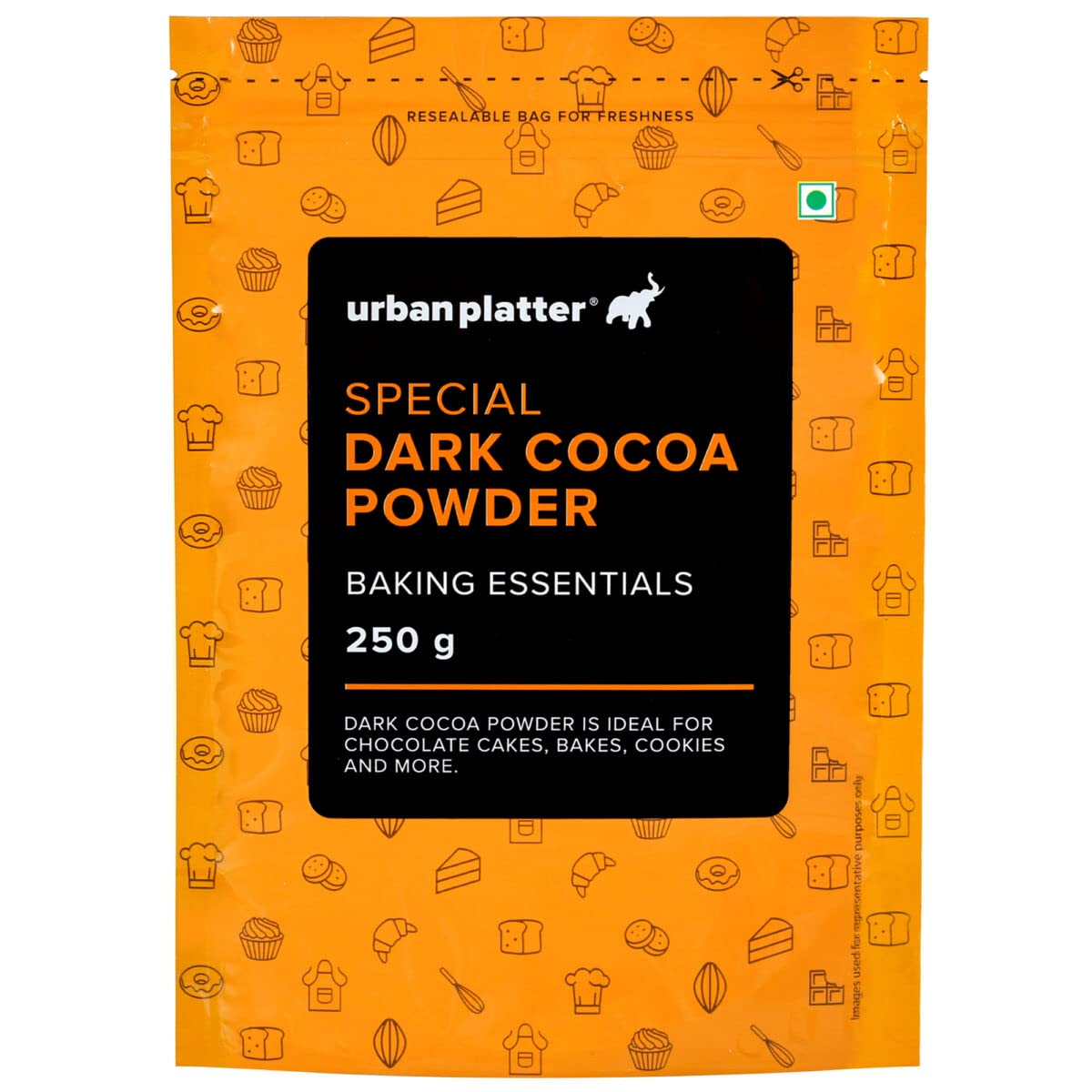 Urban Platter Special Dark Cocoa Powder, 250g