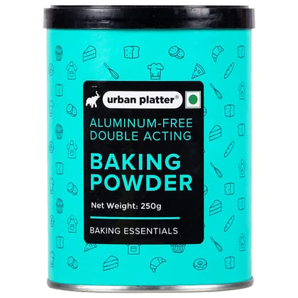 Urban Platter Aluminum-Free Baking Powder, 250g (Double Acting, Grade A)