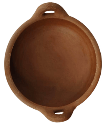 Terracotta Fry Tawa (Up to 1KG)