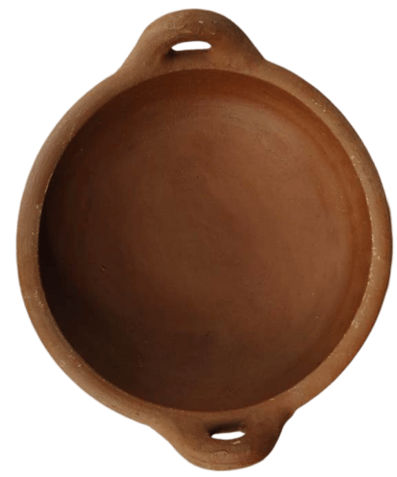 Terracotta Fry Tawa (Up to 1KG)