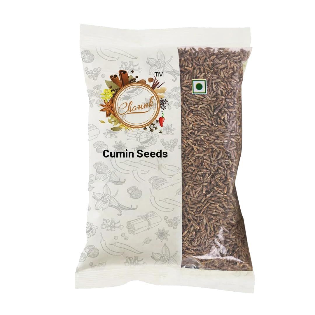 Chounk Cumin Whole/Jeera Sabut/Whole Spices/Cumin Seed | Machine Clean Sortex Bold Size | Whole Jiru | No Preservatives