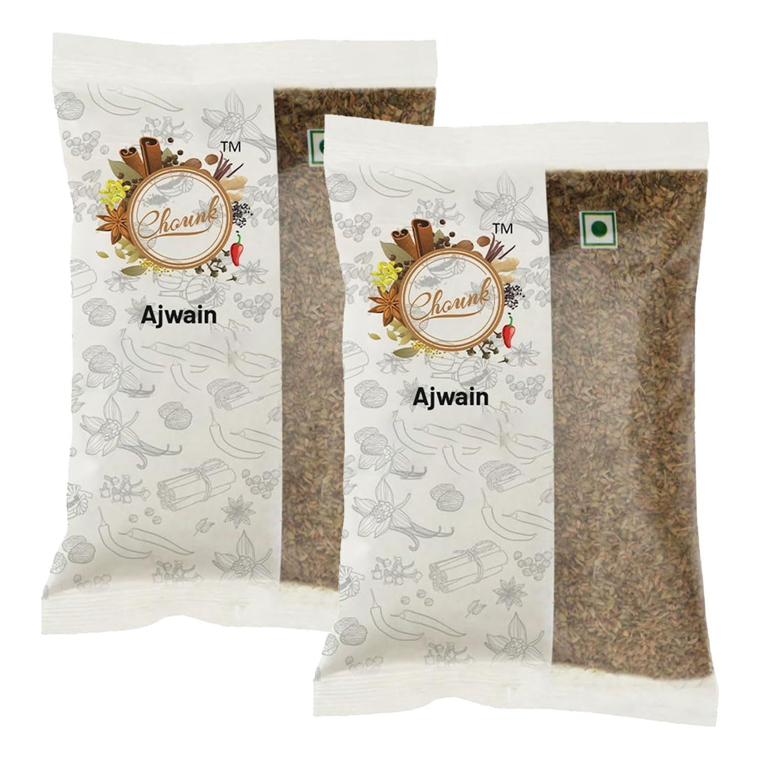 Chounk Ajwain Seeds / Carom Seeds / Fresh Ajwan / ?????? | Ajowan | Rich & Strong Flavour | Used in Cooking | Vaamu Seeds