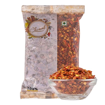 Chounk Premium Red Chilli Flakes - 1 Kg | Dried Chilli Flakes | Crushed Red Pepper Flakes | Used in Pickling, Chowders, Spaghetti Sauce, Pizza Sauce, Soups and Sausages