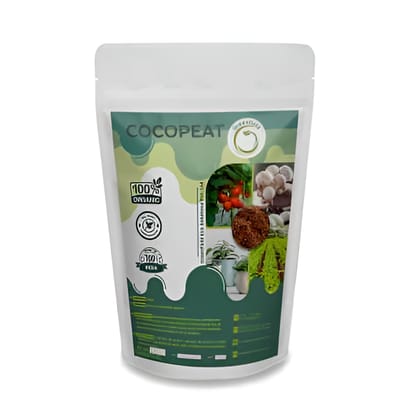 Cocopeat | 100 % Organic | Double Washed | Screened | Low EC | 2 kg