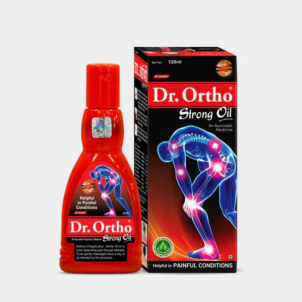 Dr. Ortho Ayurvedic Strong Oil - 120ml