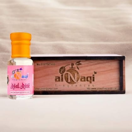 alNaqi Real Rose Attar-6ml | For Men And Women | Pack Of 1 | Original & 24 Hours Long Lasting Fragrance | Most Wanted Arabian Aroma | (unisex) |