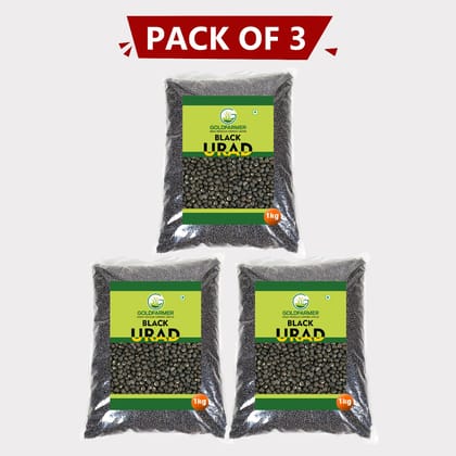 Black Urad Dal (3 Kg)