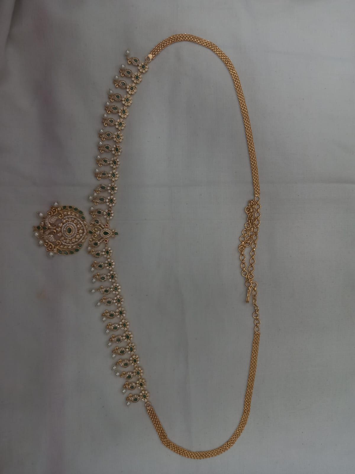  Gold Plated Traditional Indian Kamarband for Women