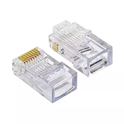 RJ45 High Quality Network Connector - (Pack of 100)