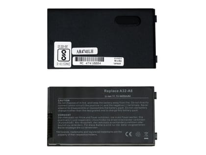 Laptop Battery For ASUS A32- A8/A8000 , 11.1V 6 Cells 4400mAh – Compatible