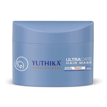 Yuthika Professional Ultra Care Hair Mask 150ml, Professional Hair Mask for Dull, Dry and Brittle hair, Advanced Hair Repair Mask