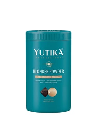 Yuthika Professional Blonder Powder for Hair 250g Multi Techniques Hair Lightning Powder, Pristine Blonde Radiance