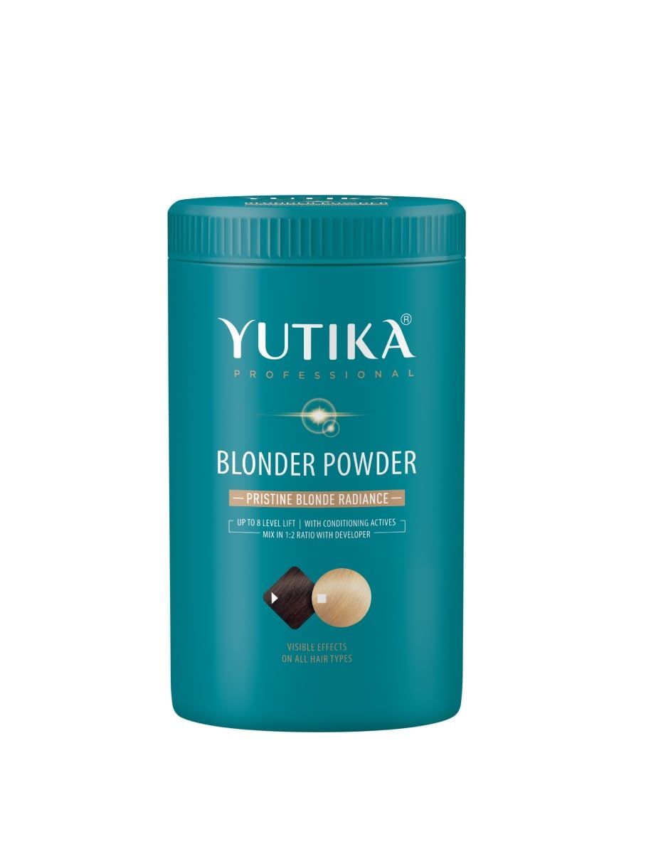 Yuthika Professional Blonder Powder for Hair 250g Multi Techniques Hair Lightning Powder, Pristine Blonde Radiance