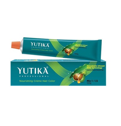 Yuthika Professional Creme Hair Color 7.0 Blonde 100gm, Permanent Hair Colour, Professional Salon Hair Colour