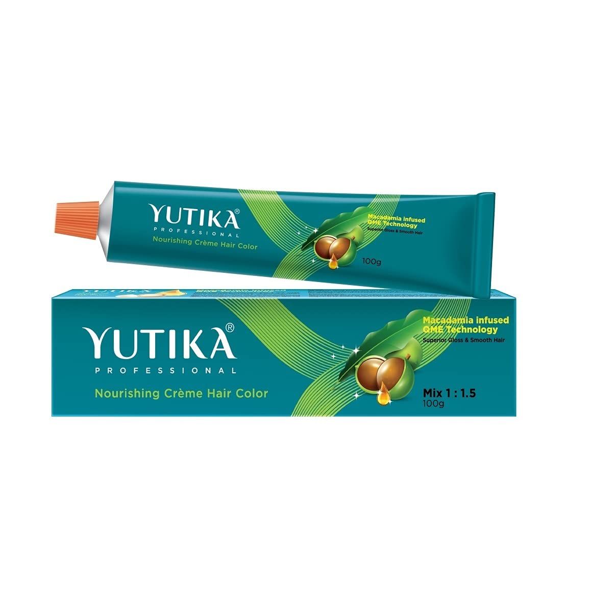 Yuthika Professional Creme Hair Color 7.0 Blonde 100gm, Permanent Hair Colour, Professional Salon Hair Colour