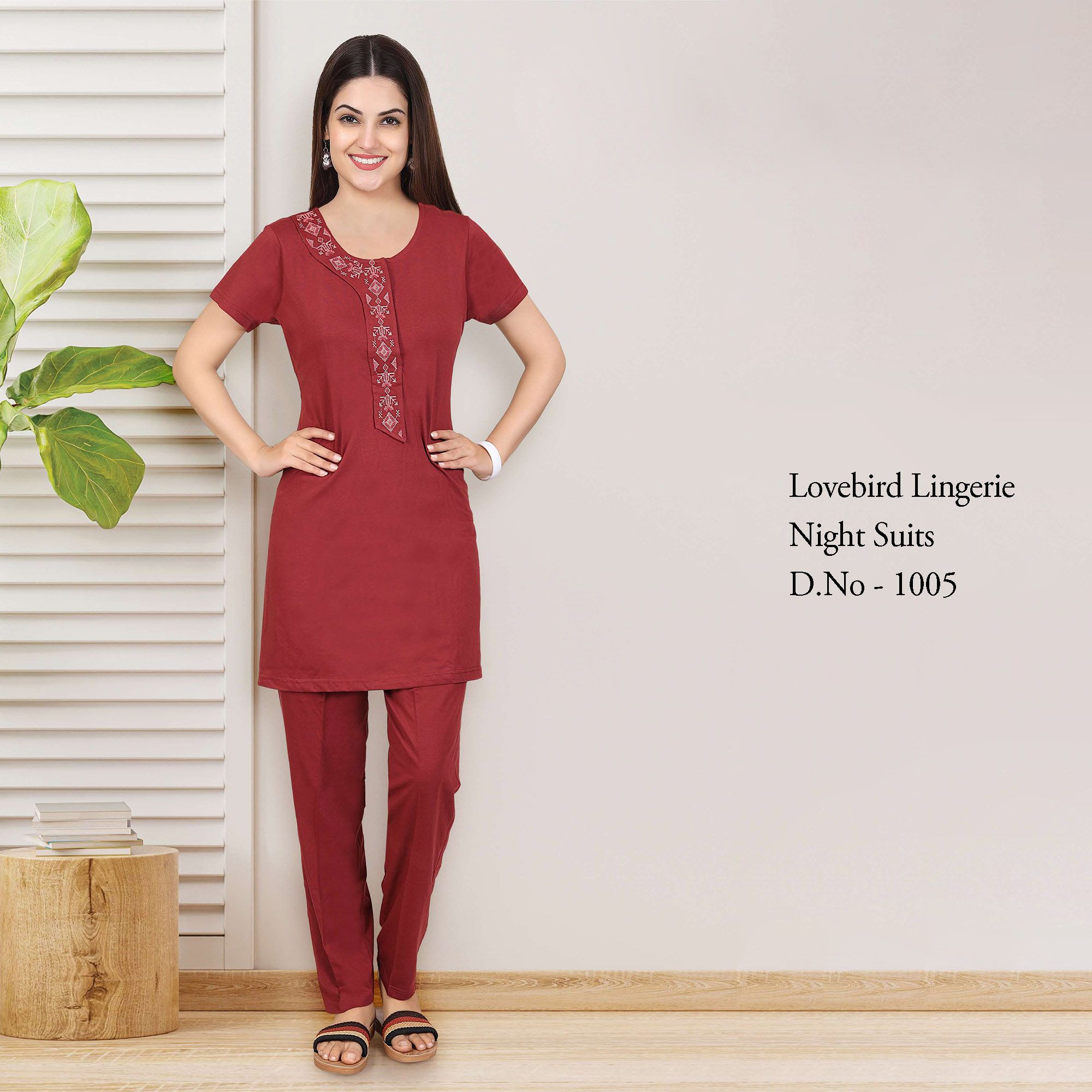 Kurti style night suit best sale