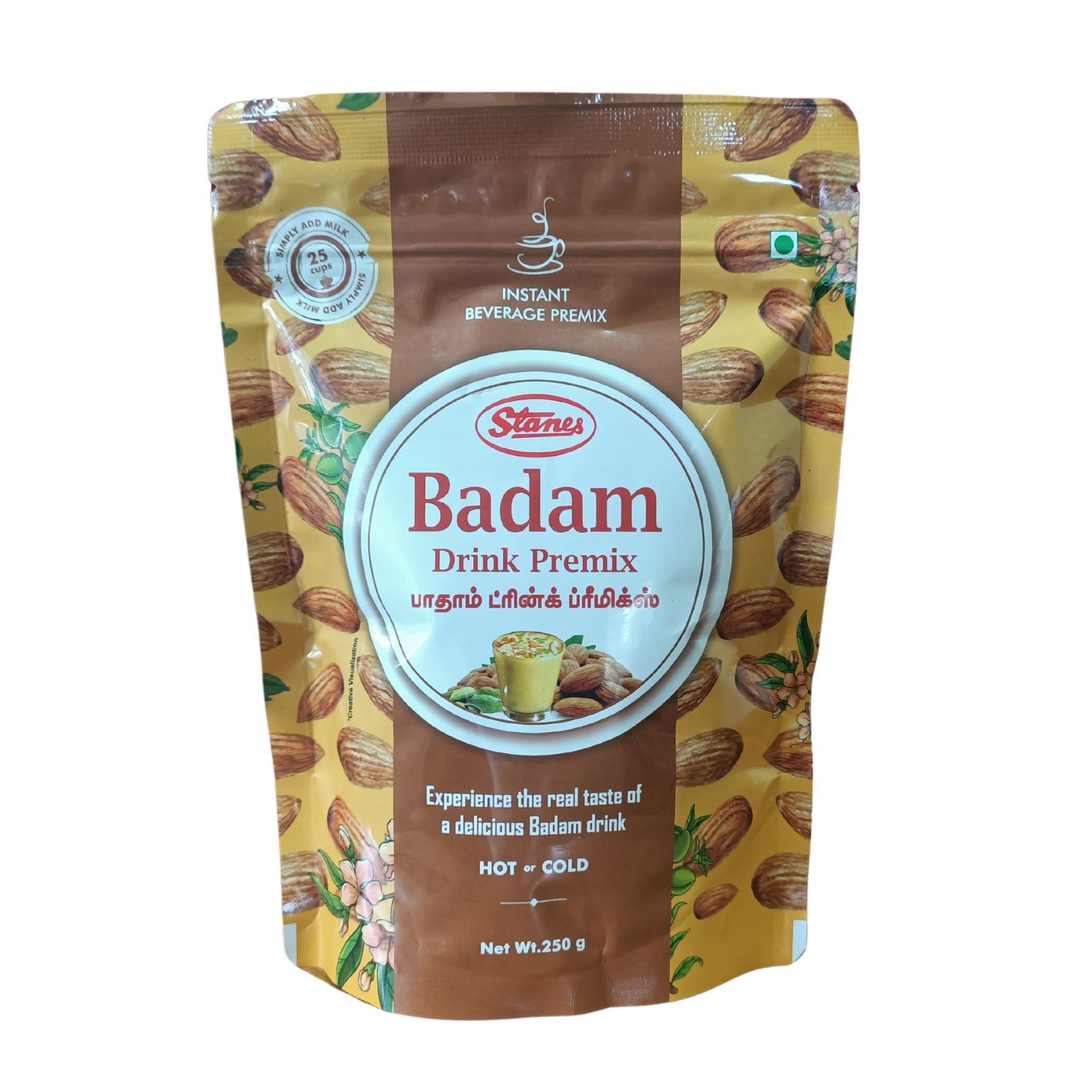 STANES Badam Drink 250 g | Pack of 1 | Total 250 g