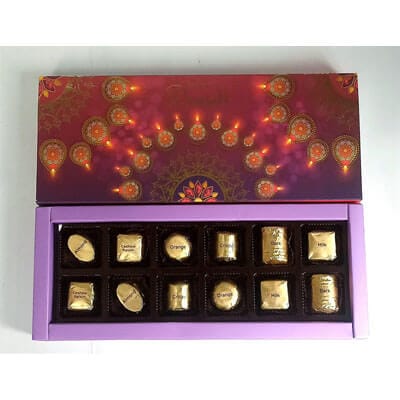 Home made "Diwali Special Assorted Chocolate Gift Box"