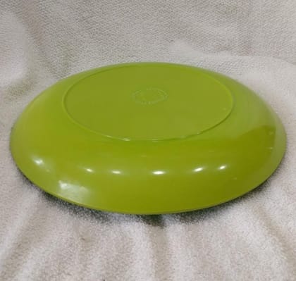 Vintage Green Melamine Plate